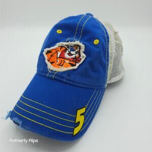 VTG Terry Labonte#5 Kelloggs Tony the Tiger NASCAR Hat Chase Authentics Snapback